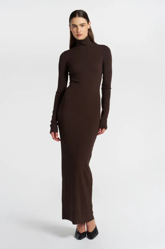 Verona Turtleneck Maxi Dress sold by Cotton Citizen