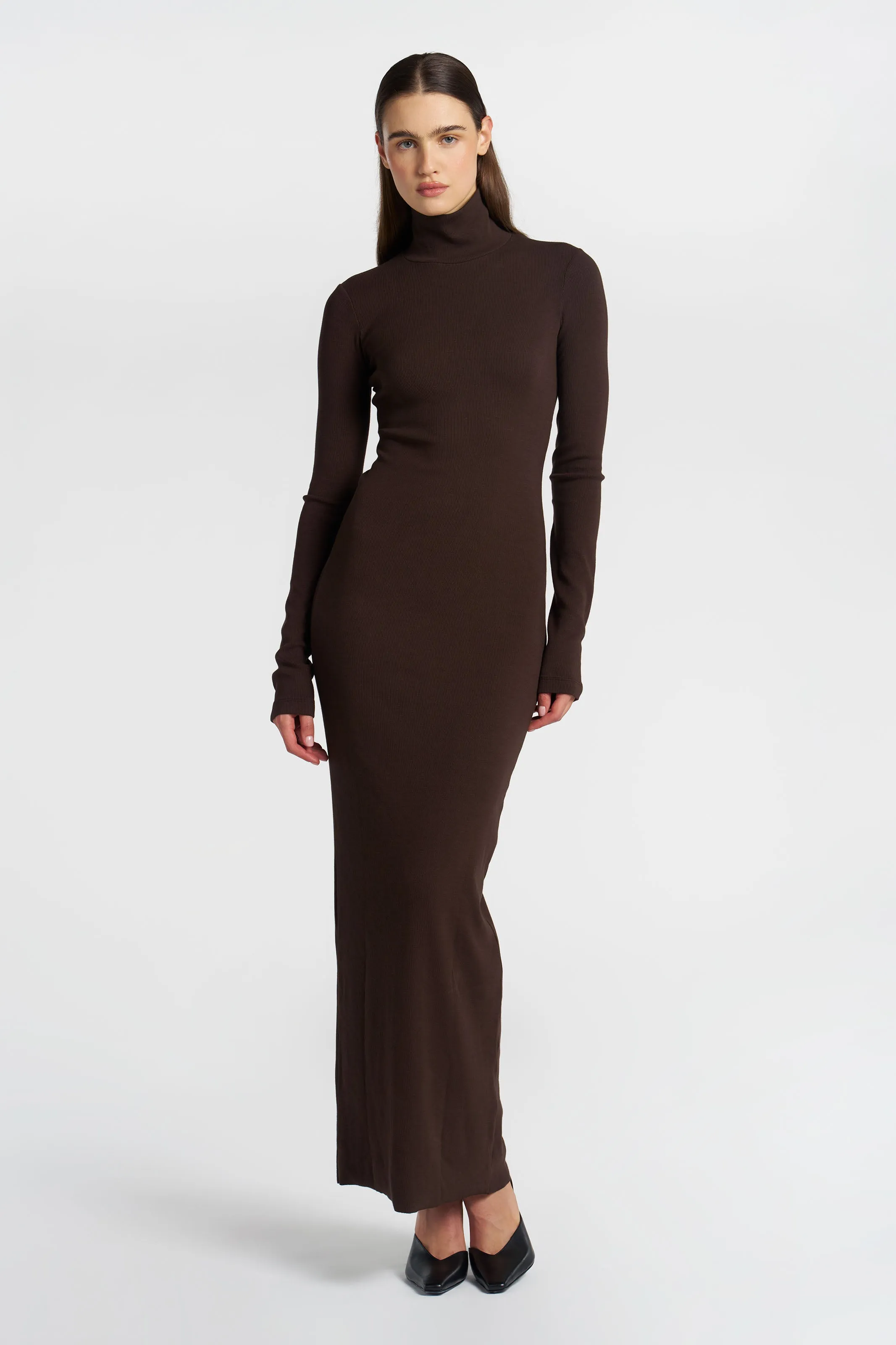 Verona Turtleneck Maxi Dress sold by Cotton Citizen