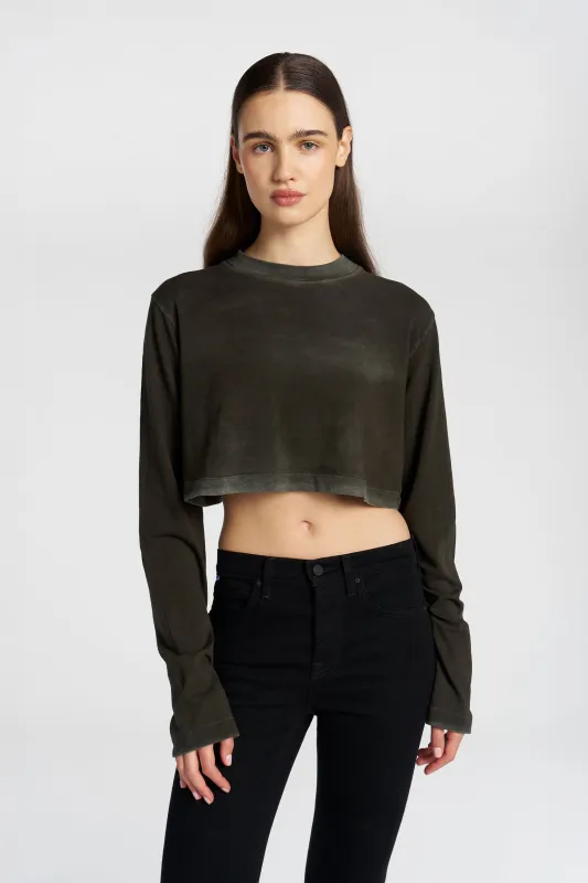 Tokyo Crop Shirt sold by Cotton Citizen