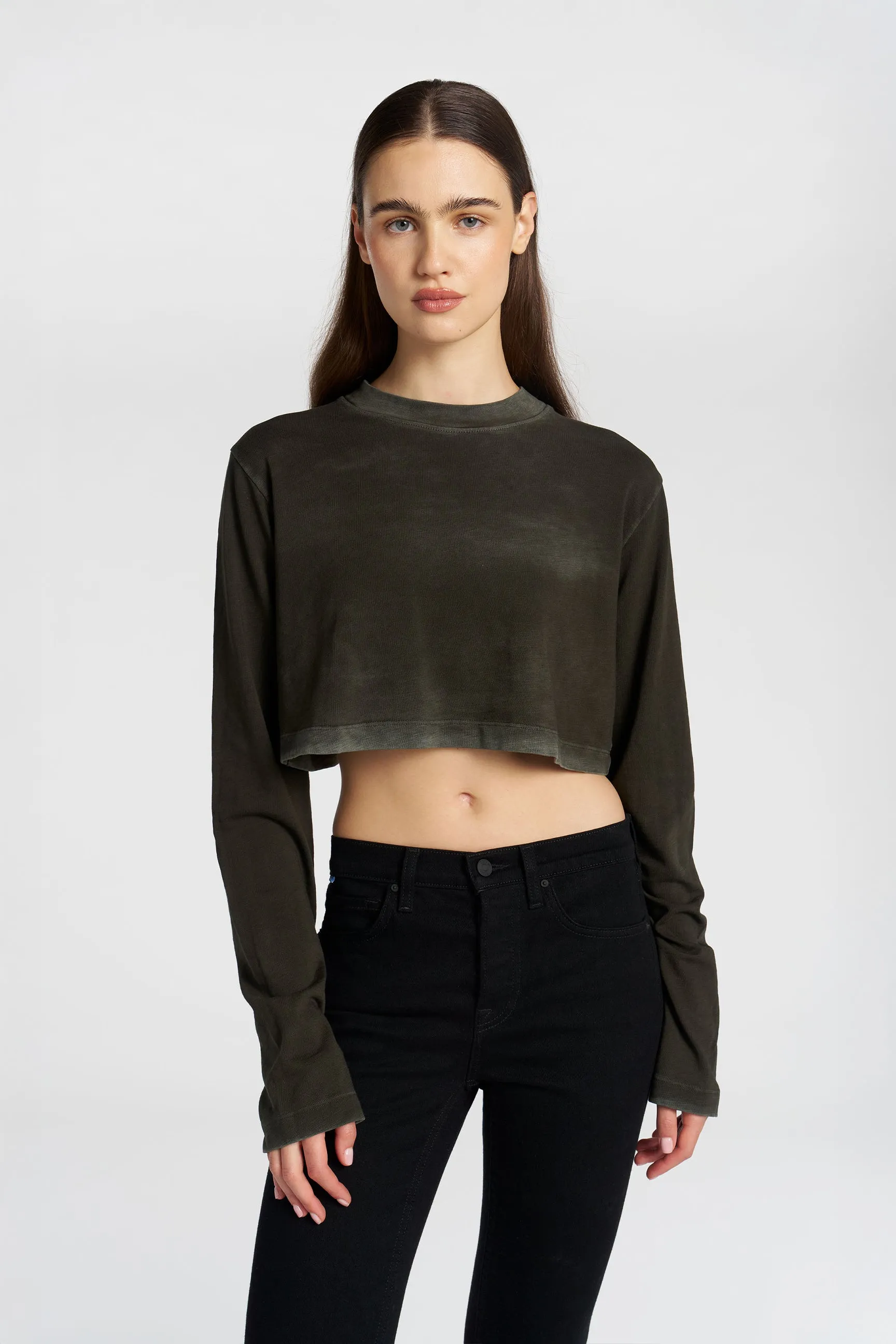 Tokyo Crop Shirt sold by Cotton Citizen