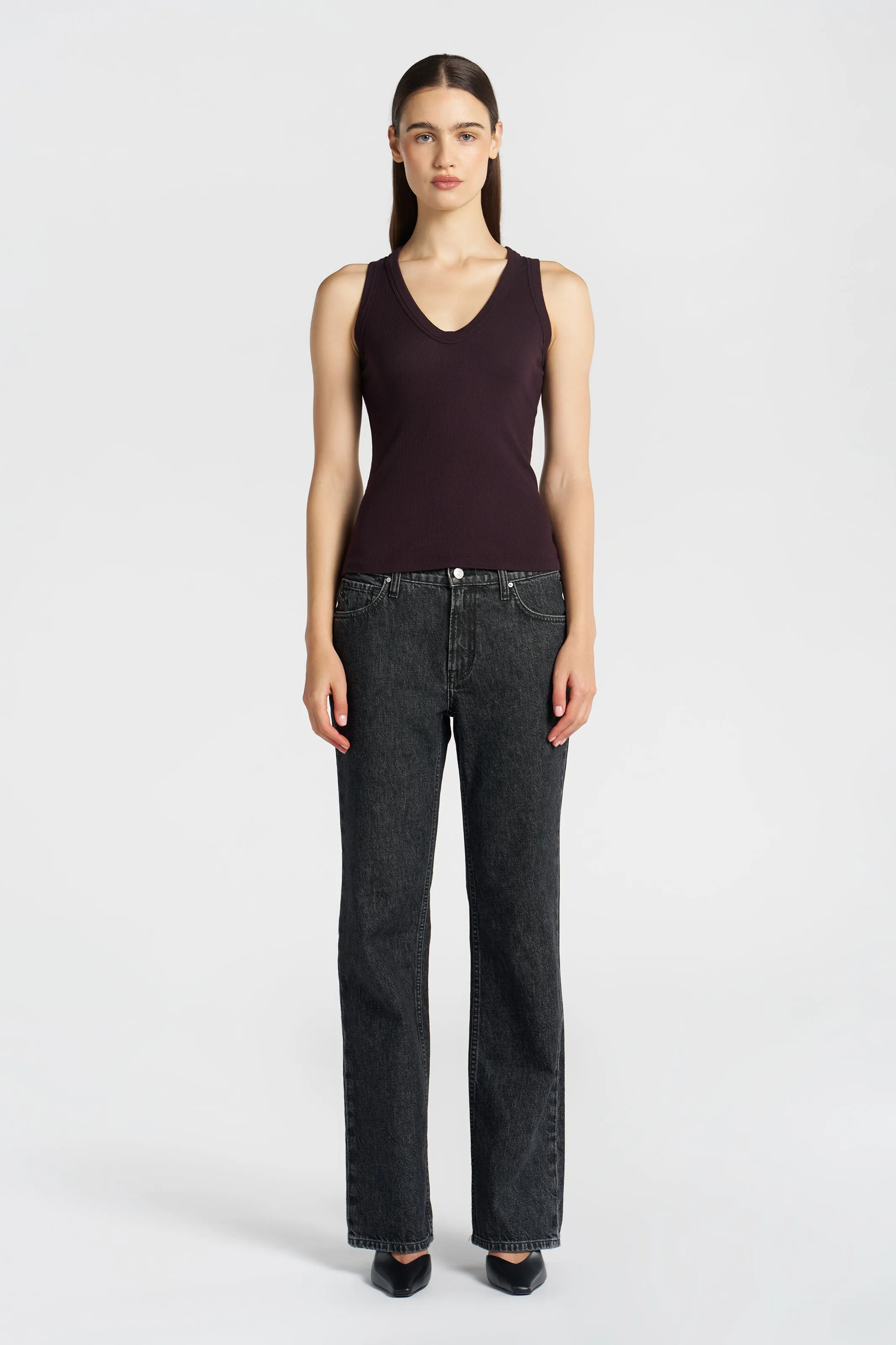 Verona U-Neck Tank sold by Cotton Citizen product image thumbnail 2