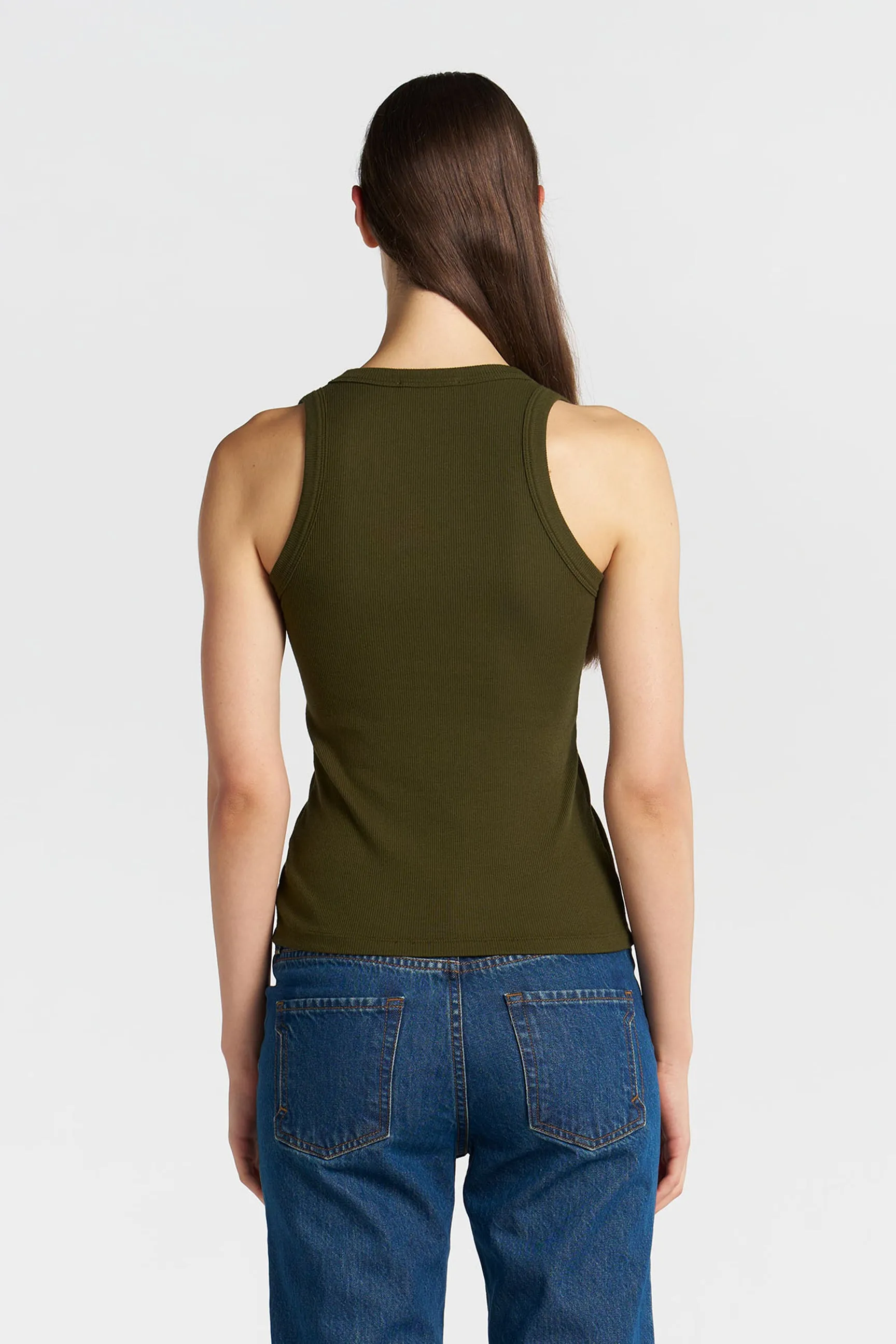 Verona U-Neck Tank sold by Cotton Citizen product image thumbnail 4