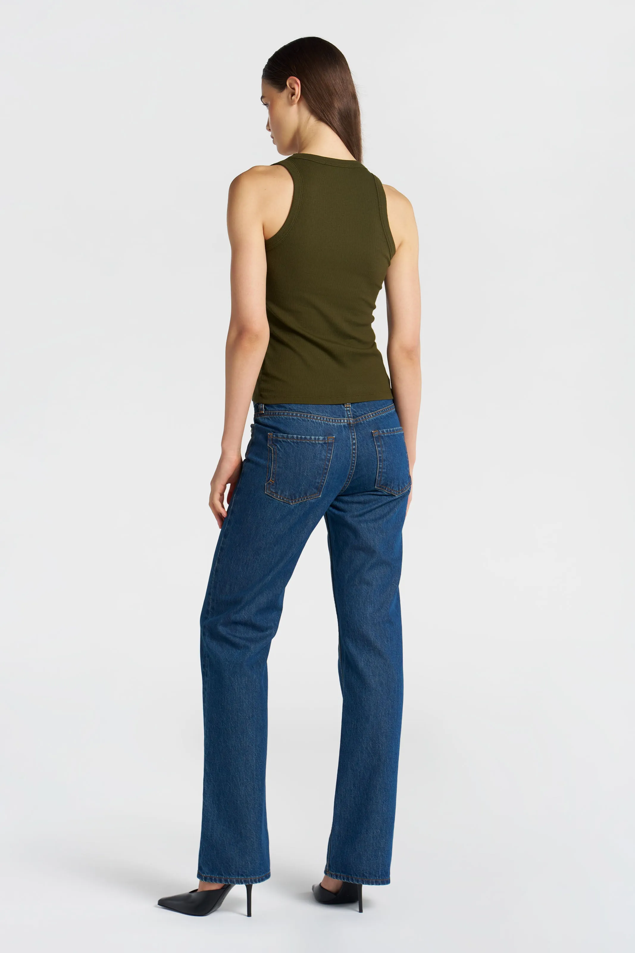 Verona U-Neck Tank sold by Cotton Citizen product image thumbnail 3