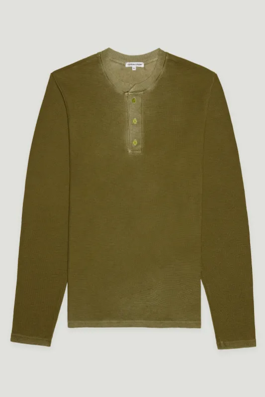 Hendrix Henley Shirt (Sale) made by Cotton Citizen