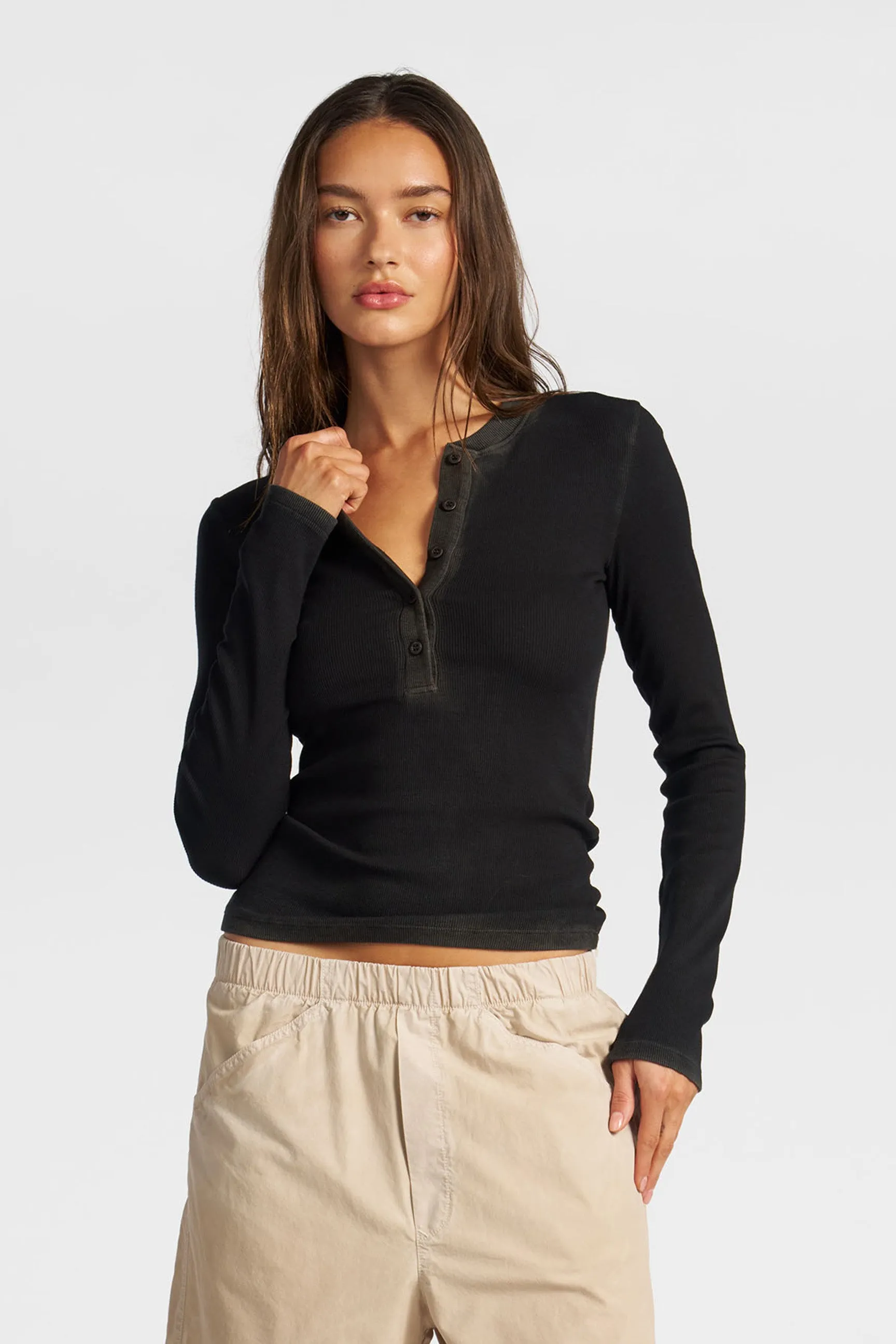 Verona Henley sold by Cotton Citizen