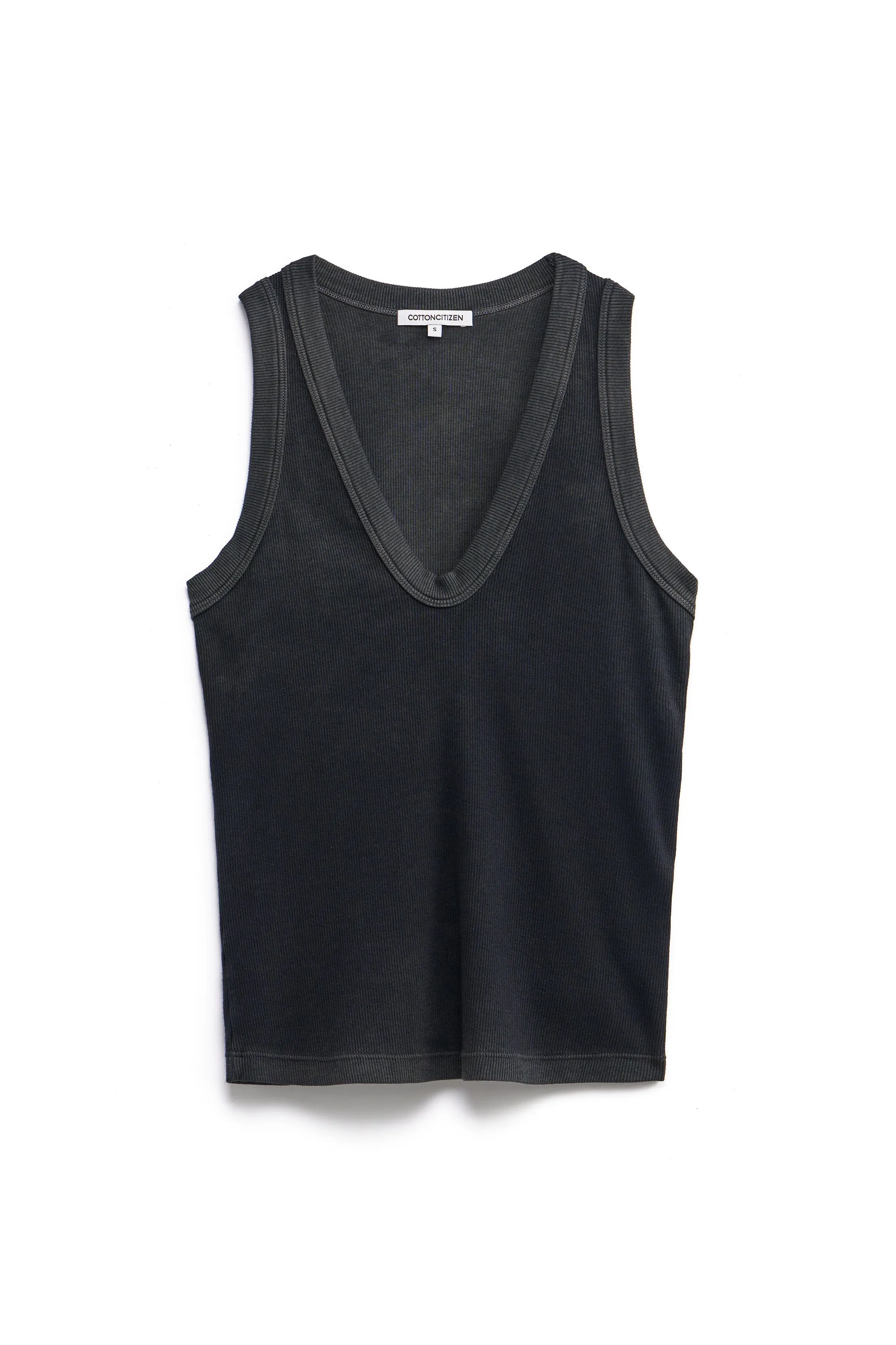 Verona U-Neck Tank sold by Cotton Citizen product image thumbnail 5