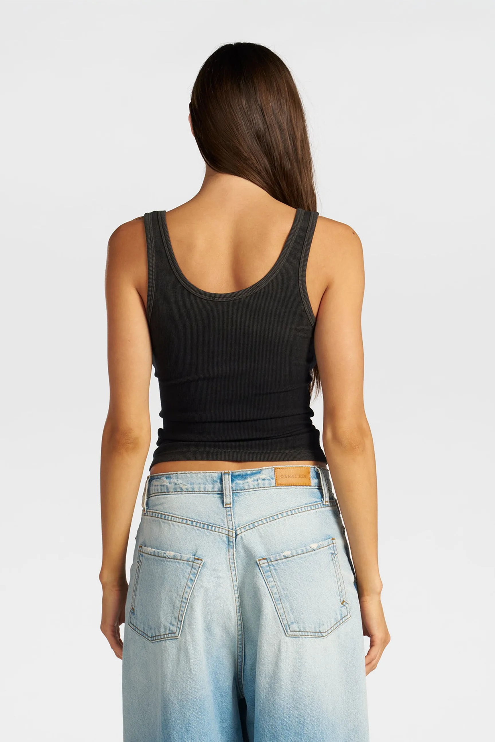Verona Scoop Tank sold by Cotton Citizen product image thumbnail 4