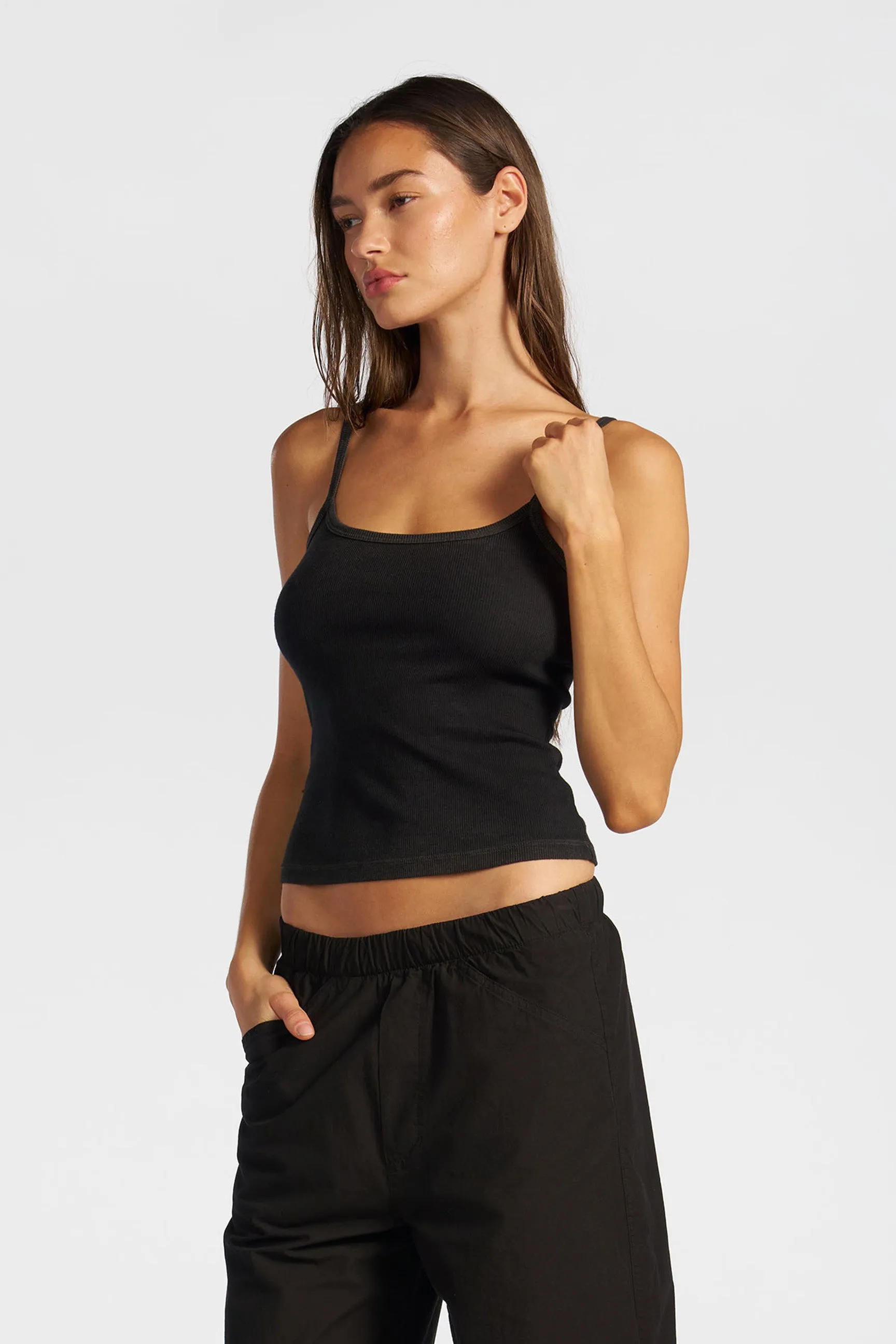 Verona Spaghetti Tank sold by Cotton Citizen product image thumbnail 3