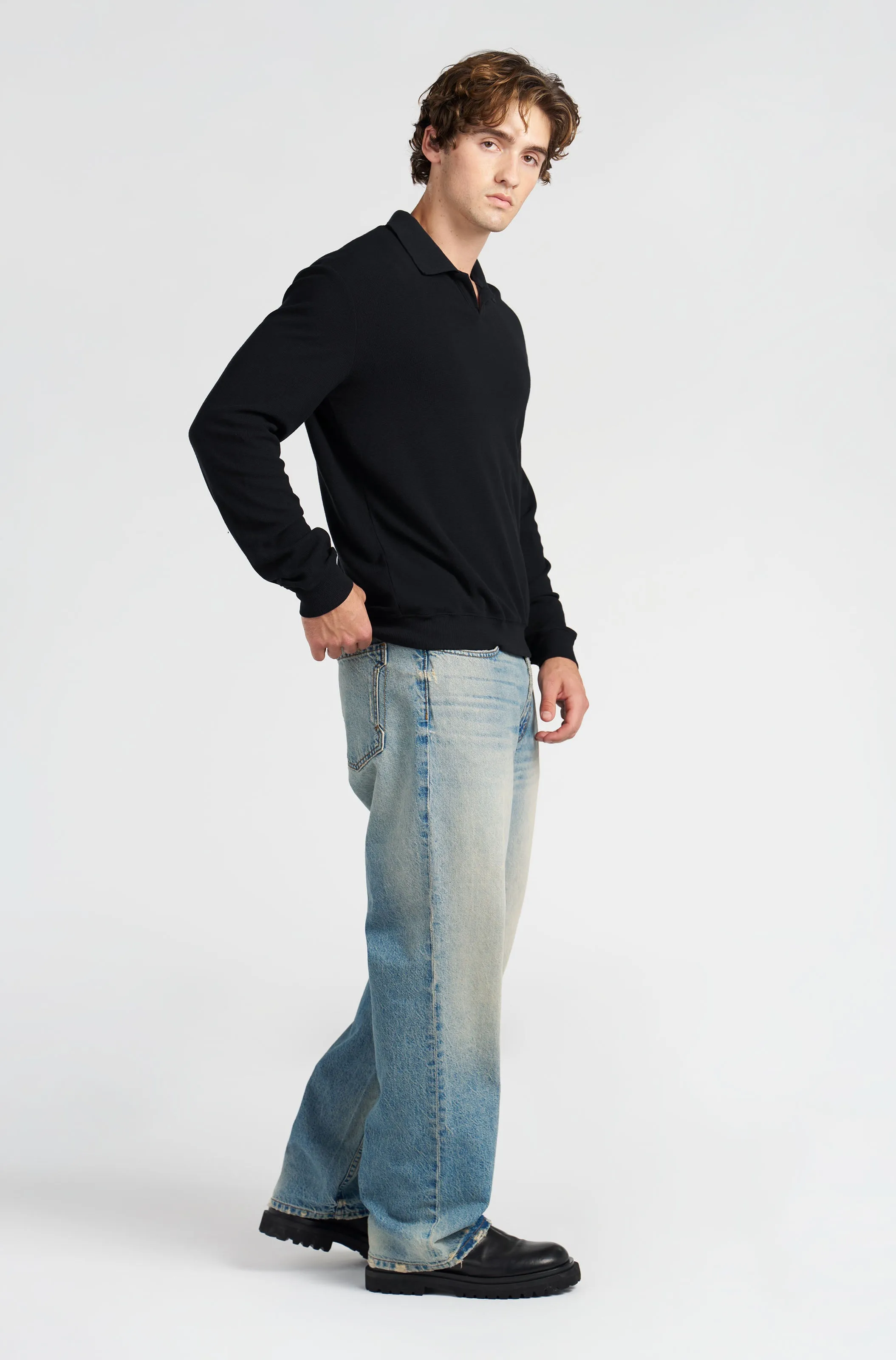 Hendrix Polo Shirt sold by Cotton Citizen product image thumbnail 3