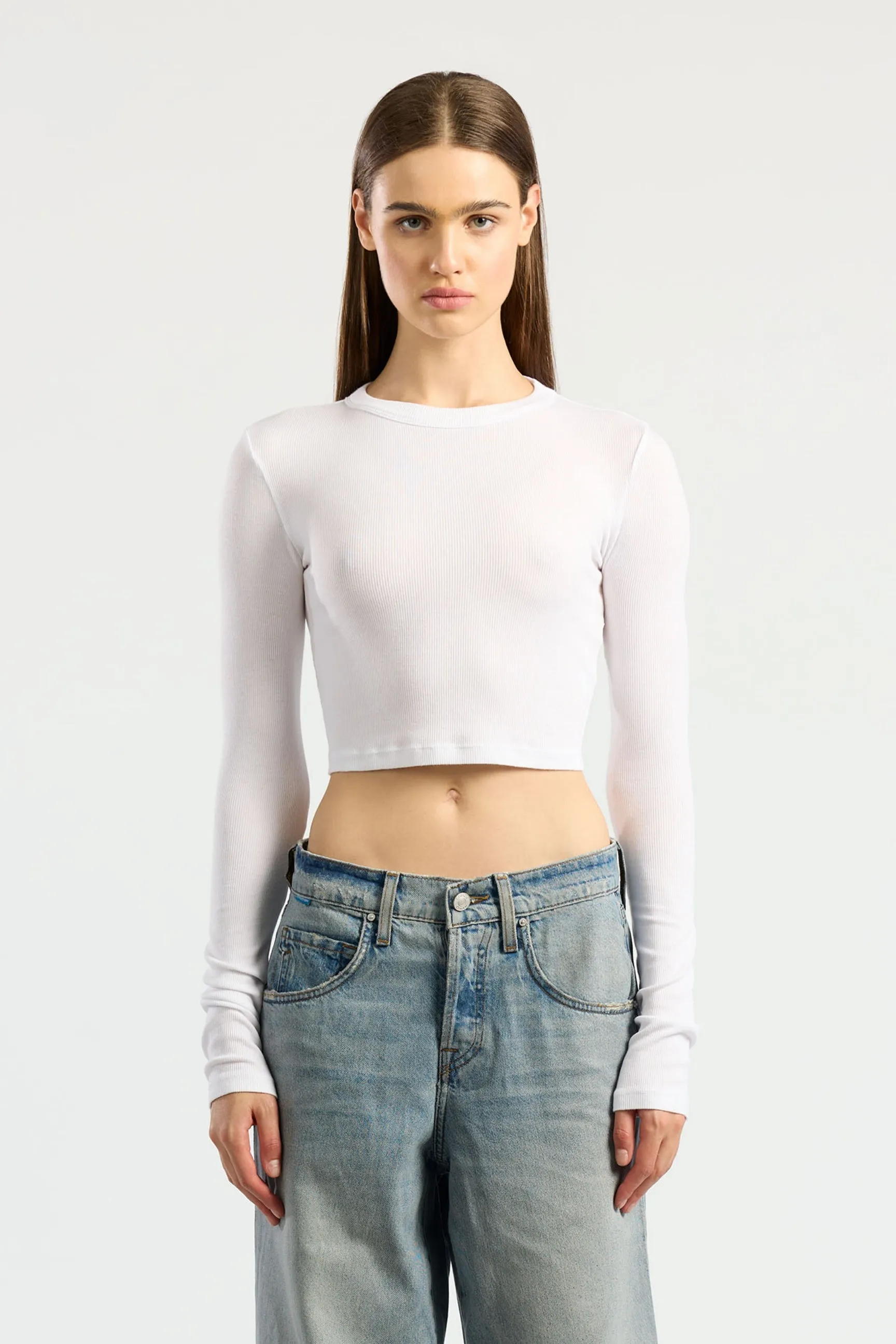 Verona Crop Shirt sold by Cotton Citizen