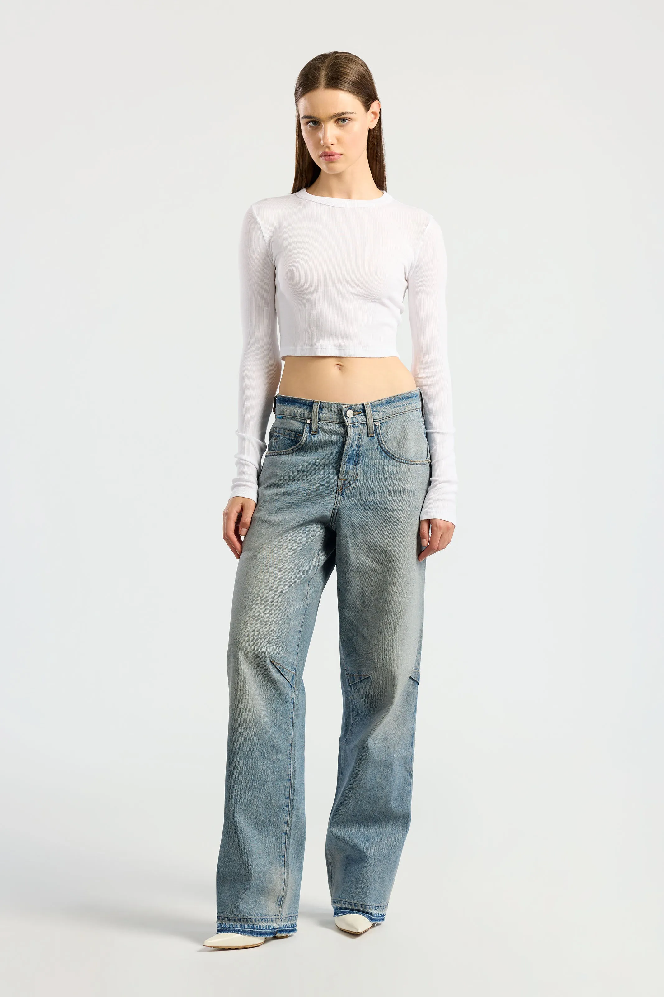 Verona Crop Shirt sold by Cotton Citizen product image thumbnail 2