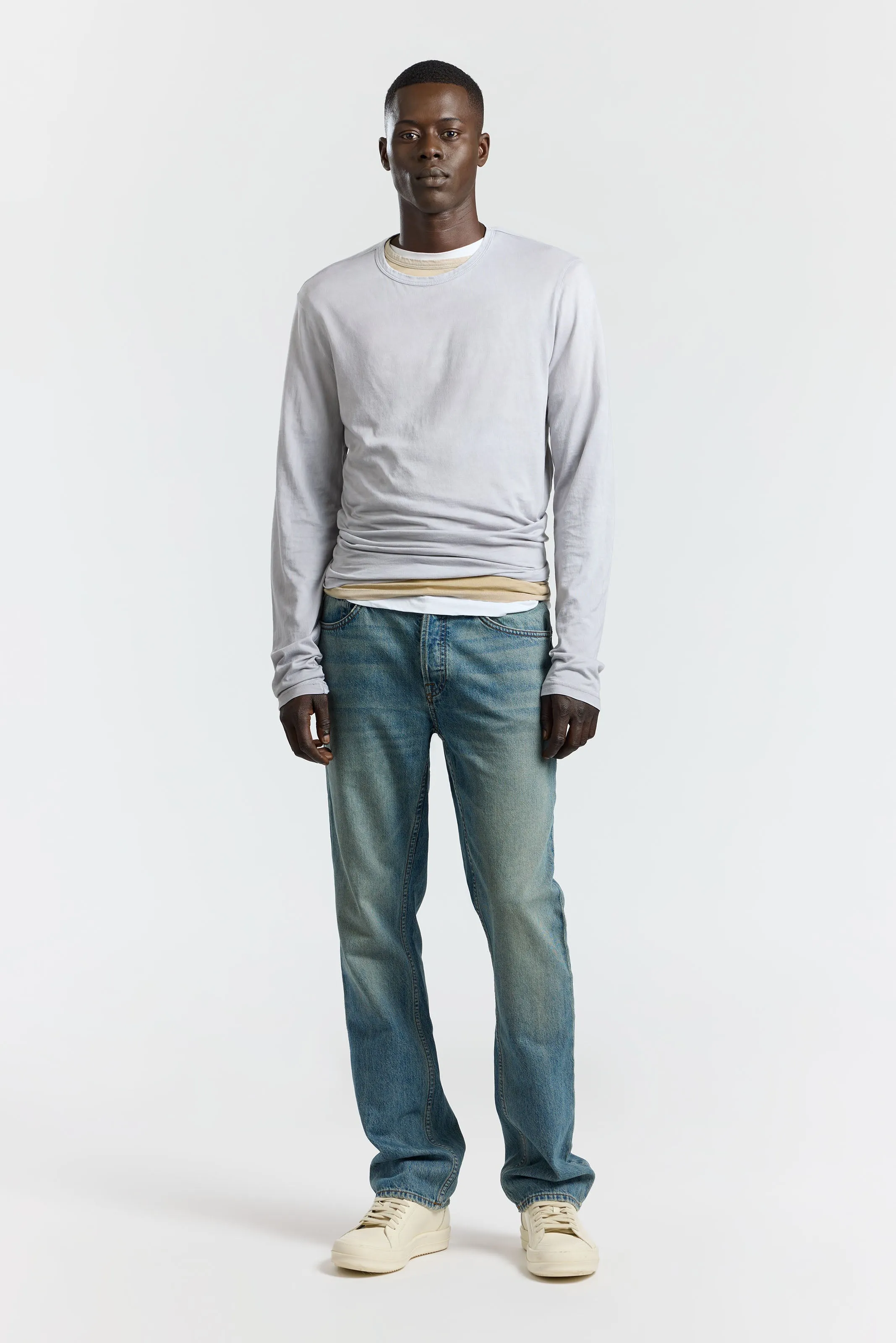 Classic Crew Long Sleeve Shirt sold by Cotton Citizen product image thumbnail 2