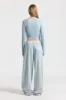 Verona Crop U-Neck Shirt sold by Cotton Citizen
