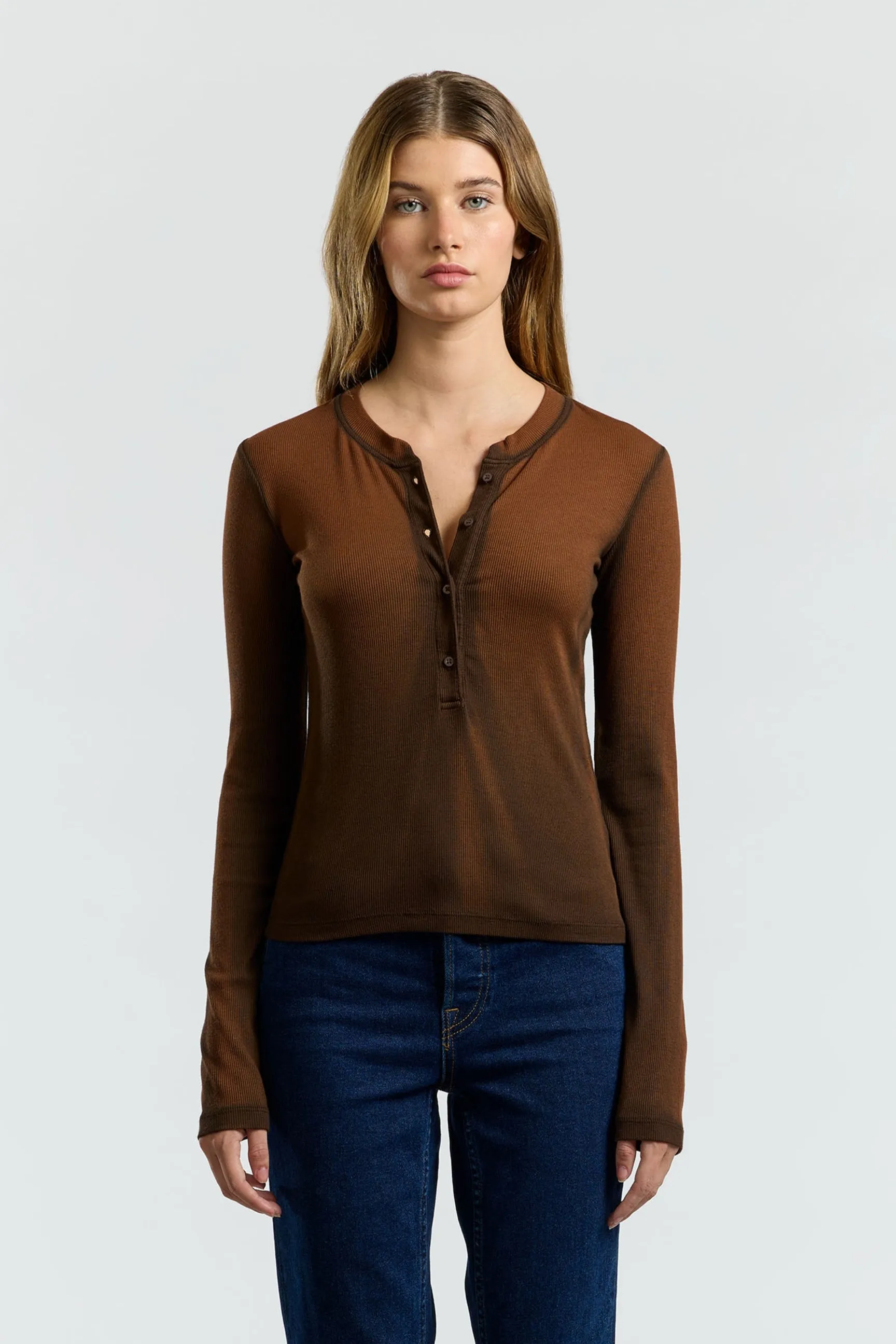 Verona Henley sold by Cotton Citizen