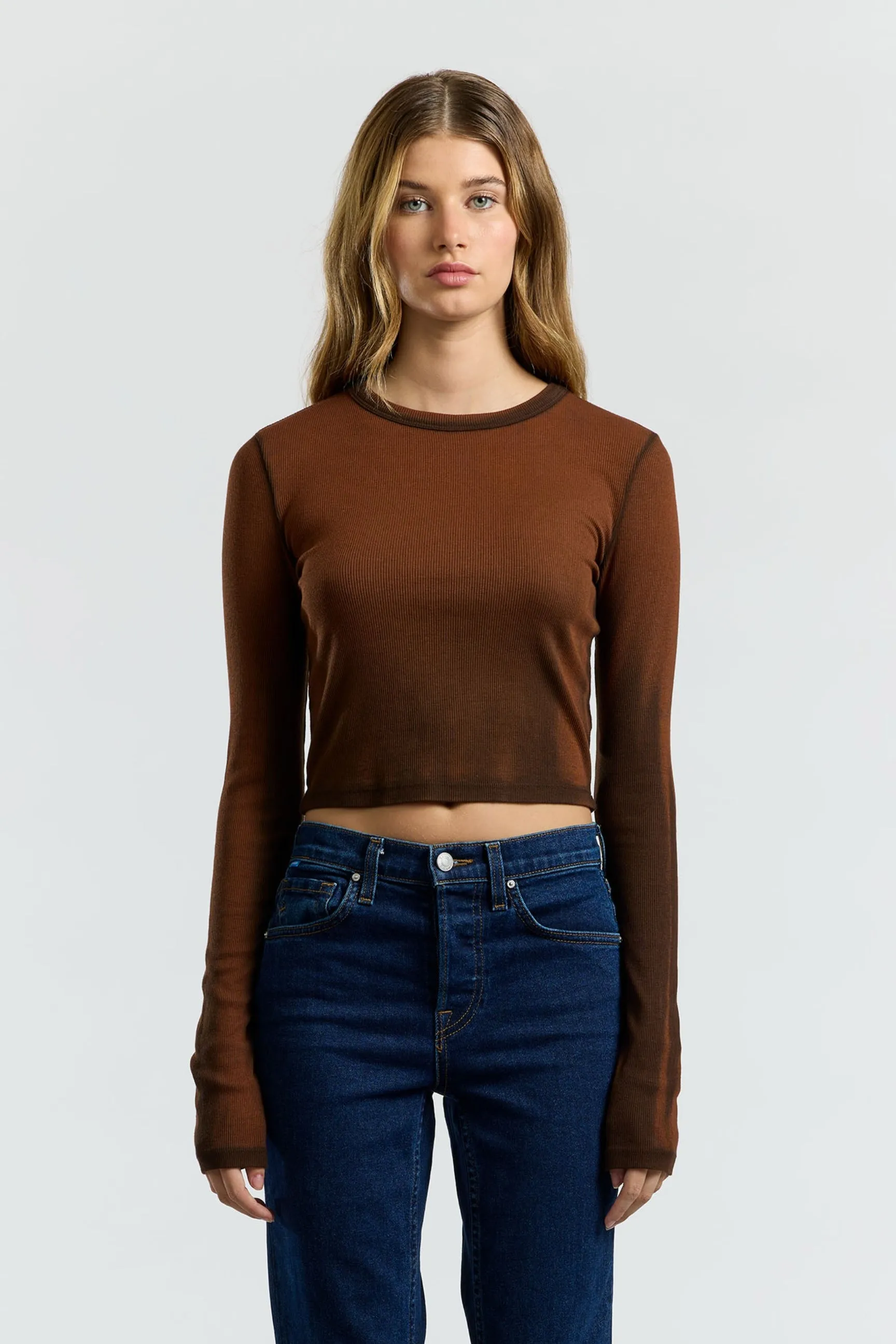 Verona Crop Shirt (Sale) sold by Cotton Citizen