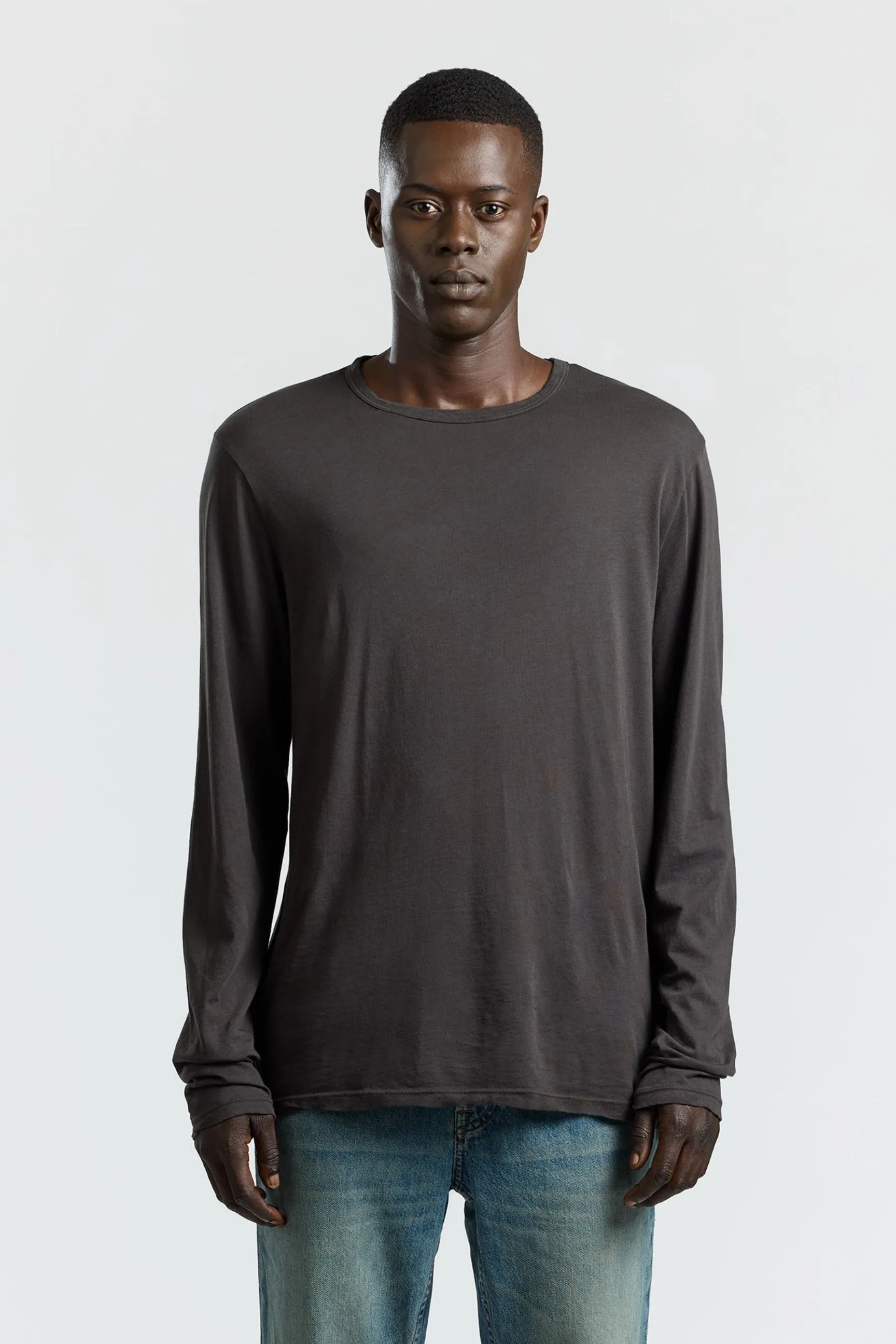 Classic Crew Long Sleeve Shirt sold by Cotton Citizen