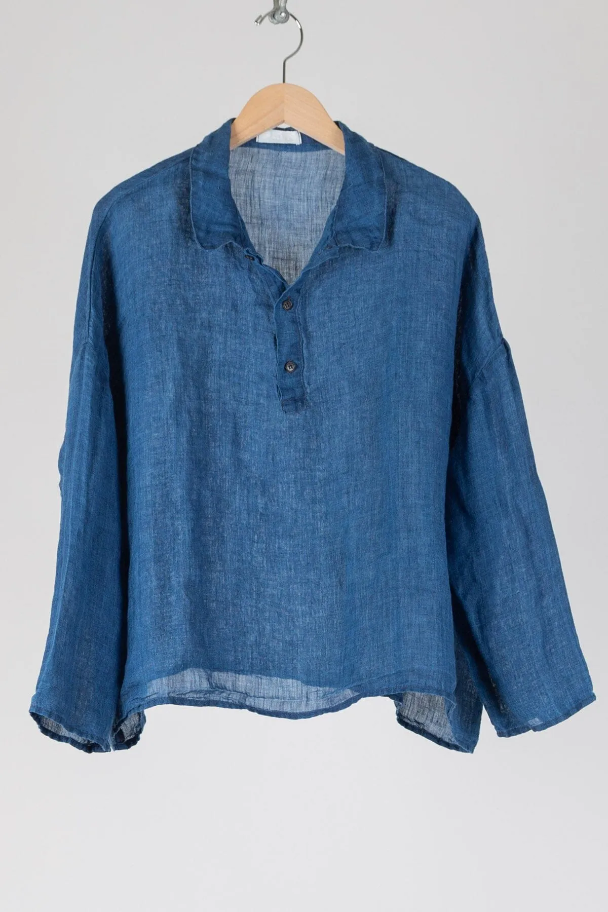 Lissa - Lightweight Indigo Linen sold by CP Shades product image thumbnail 2
