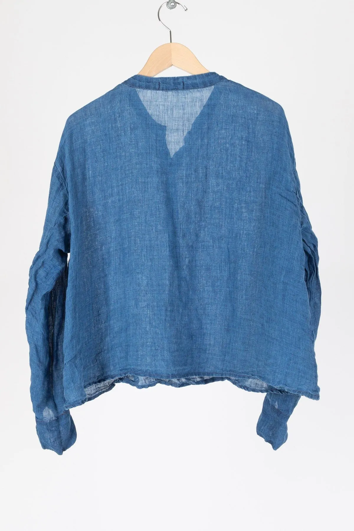 Ariana - Lightweight Indigo Linen sold by CP Shades product image thumbnail 3