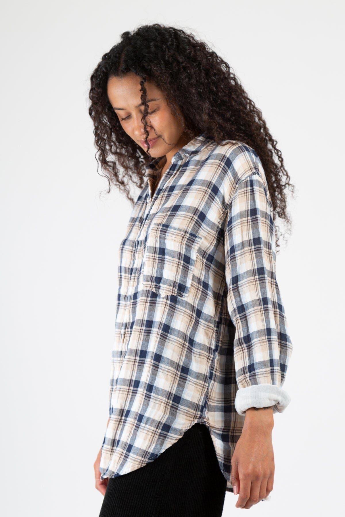 Joss - Double Cotton Gauze Plaid sold by CP Shades product image thumbnail 2