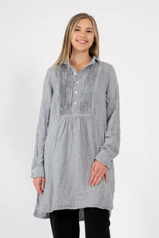 Annette - Double Cotton Gauze Check sold by CP Shades