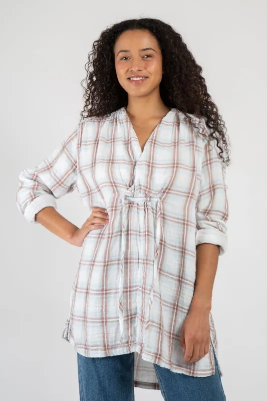 Bronte - Double Cotton Gauze Plaid sold by CP Shades