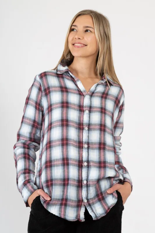 Romy - Double Cotton Gauze Plaid sold by CP Shades