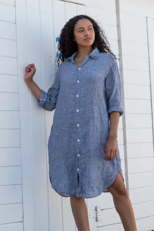 Harper - Chambray Linen sold by CP Shades