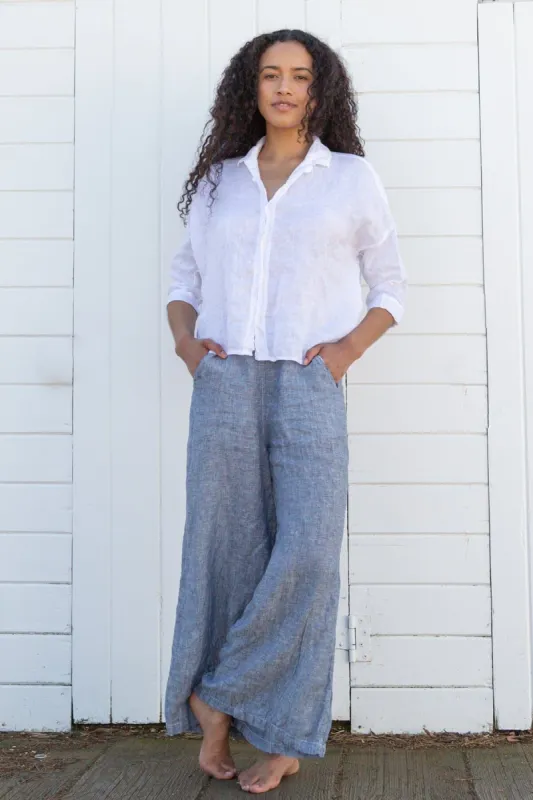 Wendy - Chambray Linen sold by CP Shades