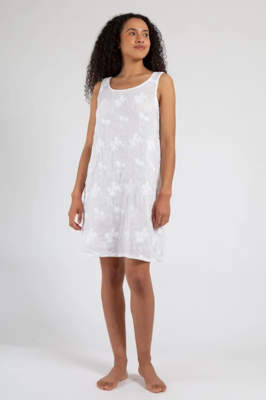 Jess - Embroidered Linen sold by CP Shades