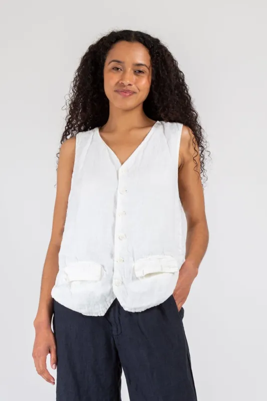 Vest - Linen Twill sold by CP Shades