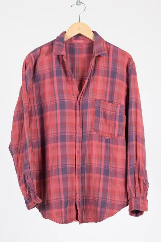 Joss - Double Cotton Gauze Plaid sold by CP Shades