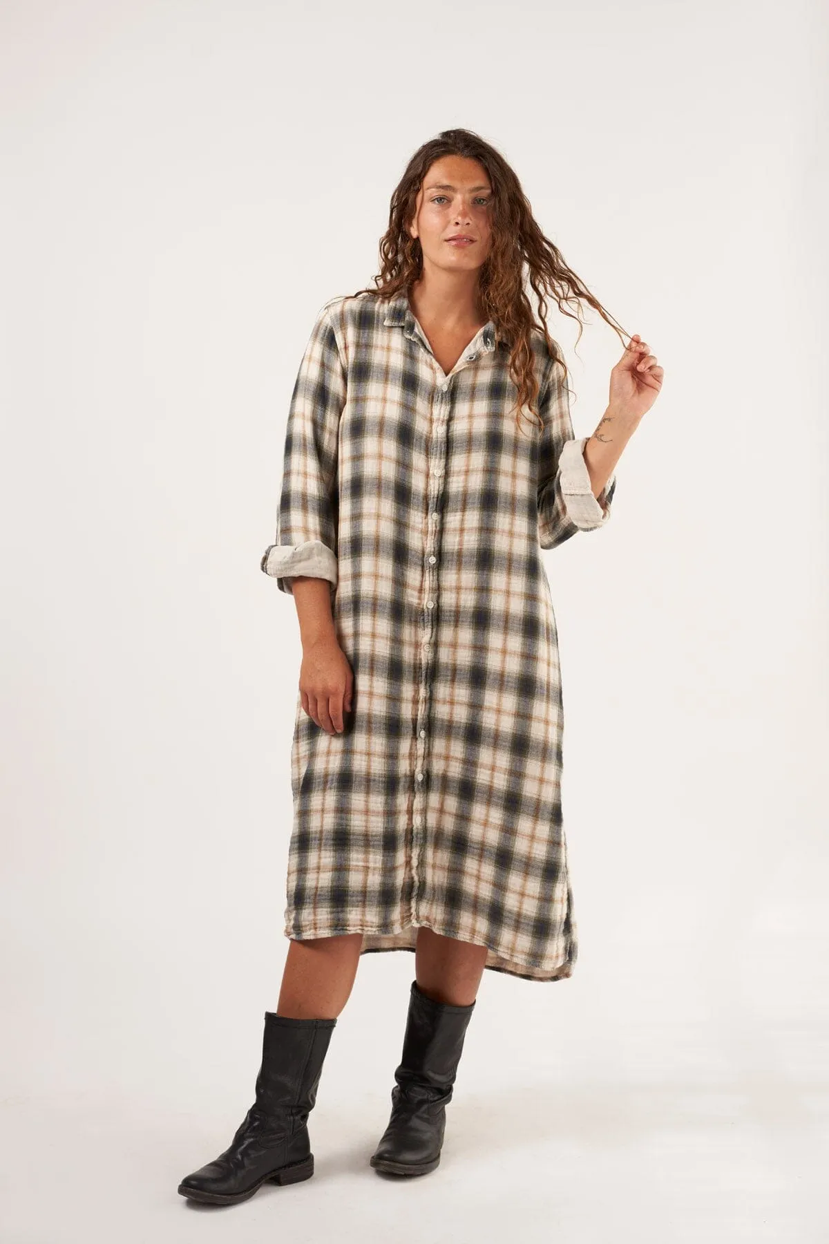 Maxi - Double Cotton Gauze Plaid sold by CP Shades product image thumbnail 2