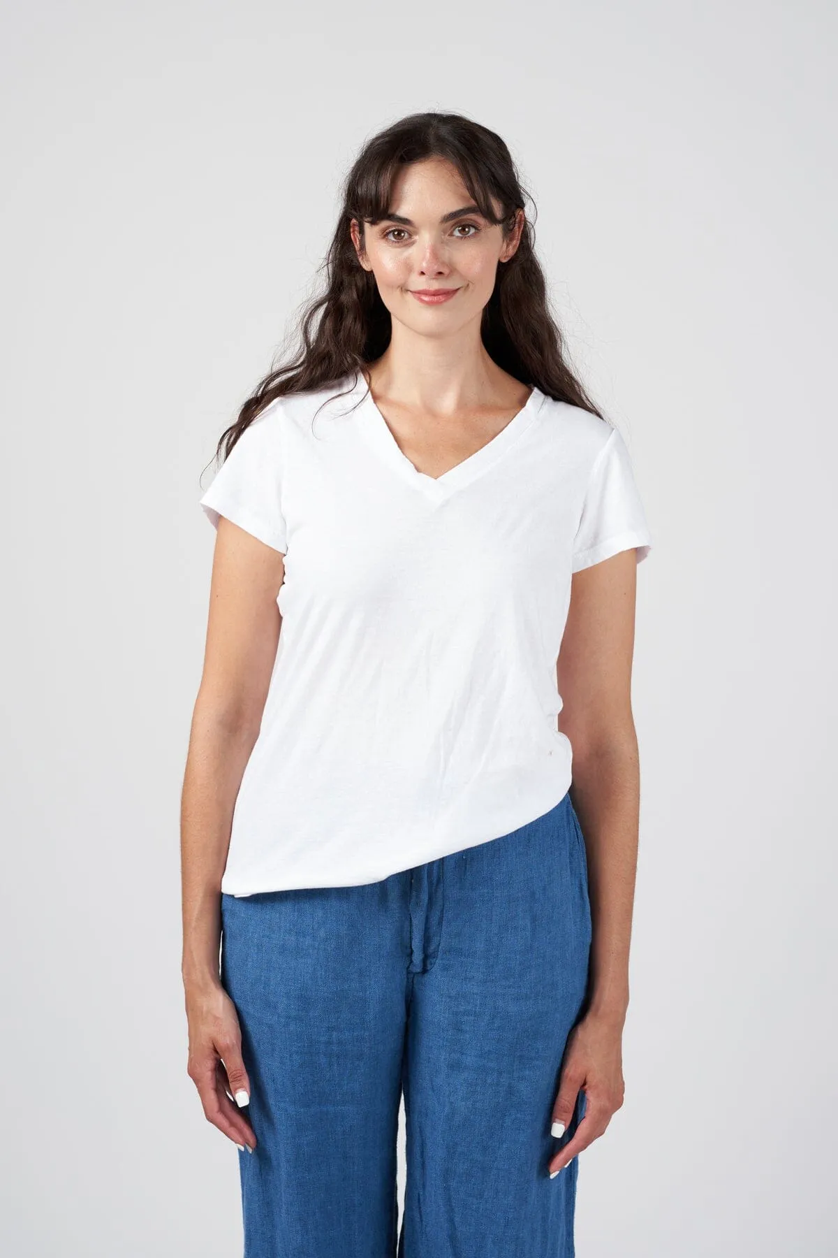 V-Neck Short Sleeve - Cotton Jersey sold by CP Shades