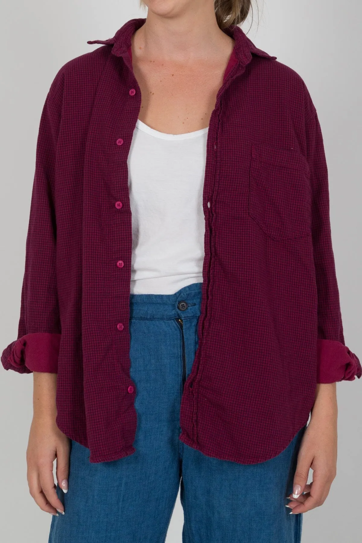 Joss - Check Double Cloth sold by CP Shades