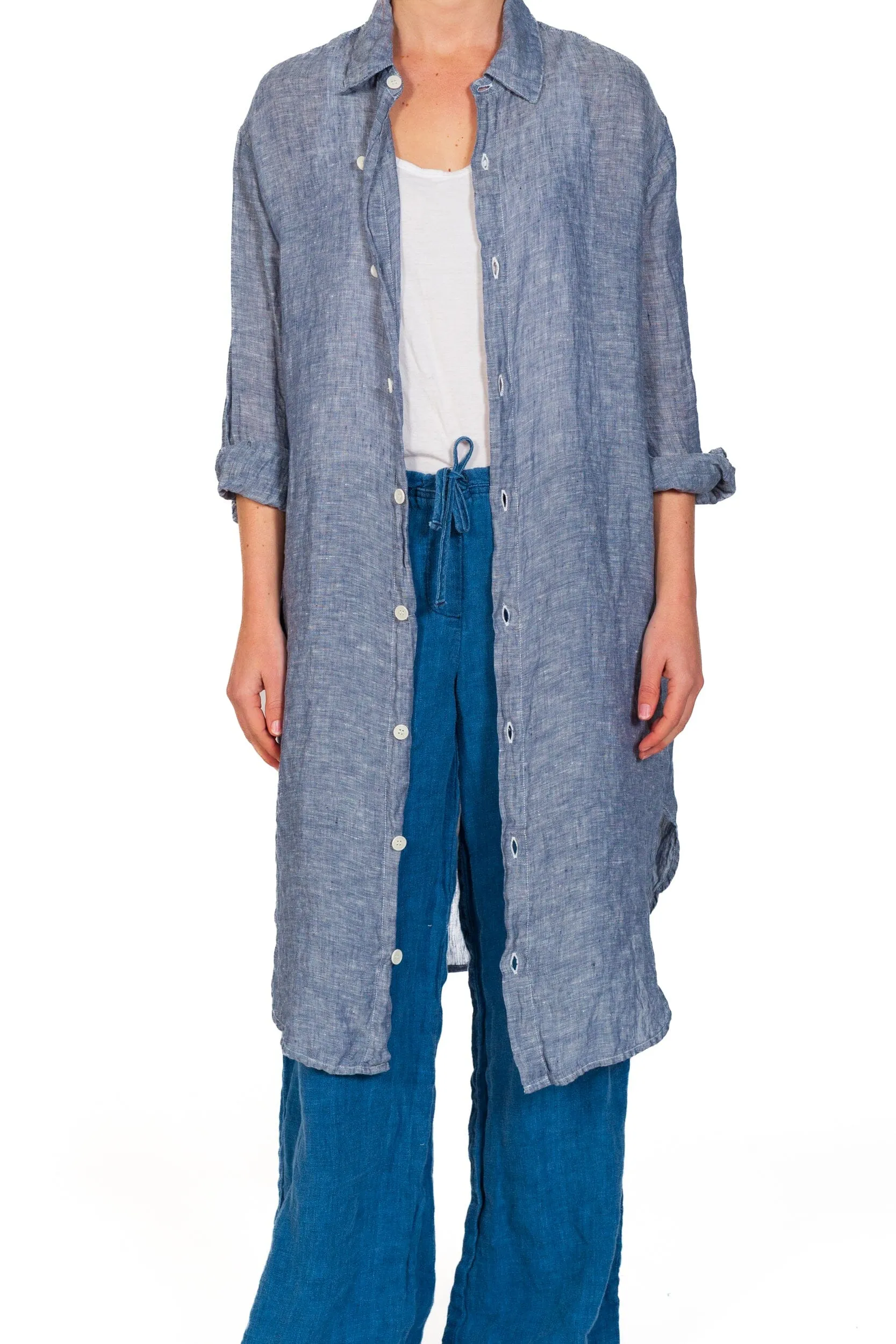 Kira - Chambray Linen sold by CP Shades product image thumbnail 4