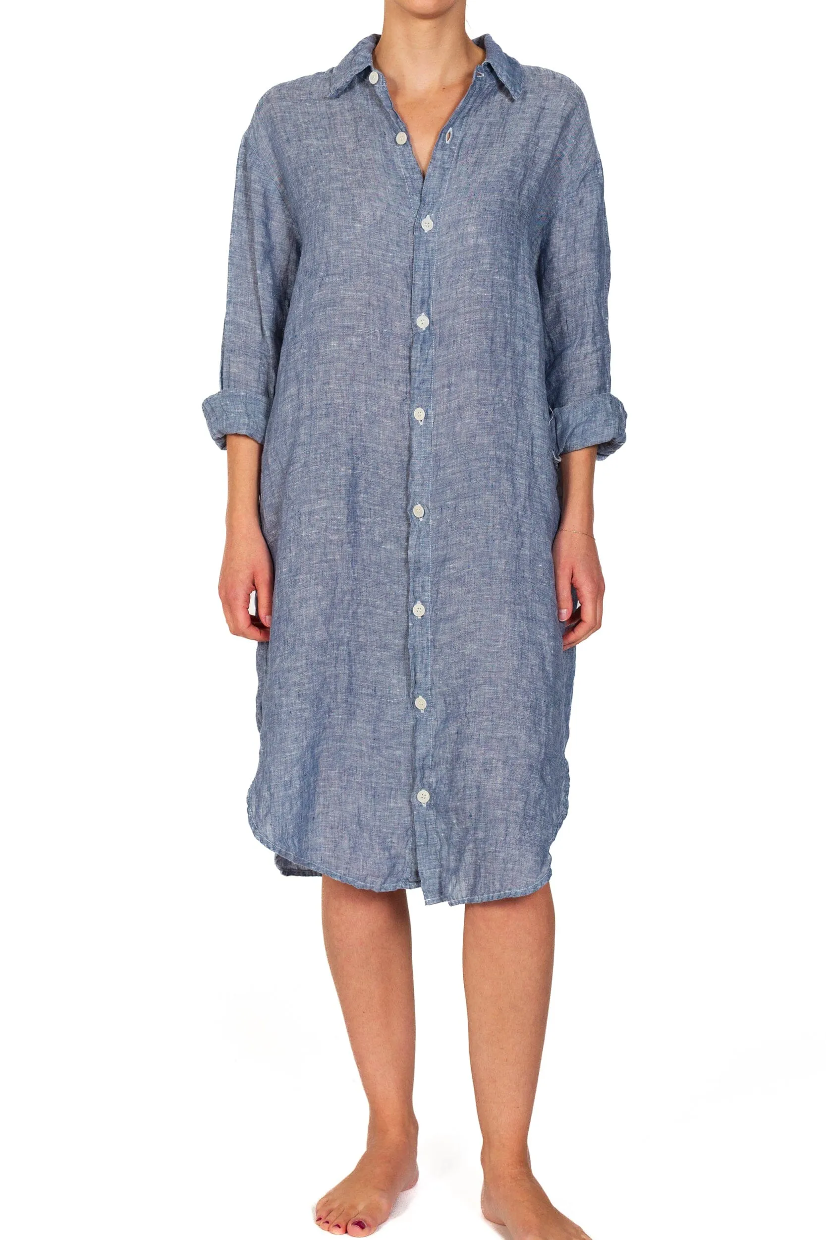 Kira - Chambray Linen sold by CP Shades