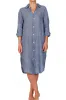 Kira - Chambray Linen sold by CP Shades