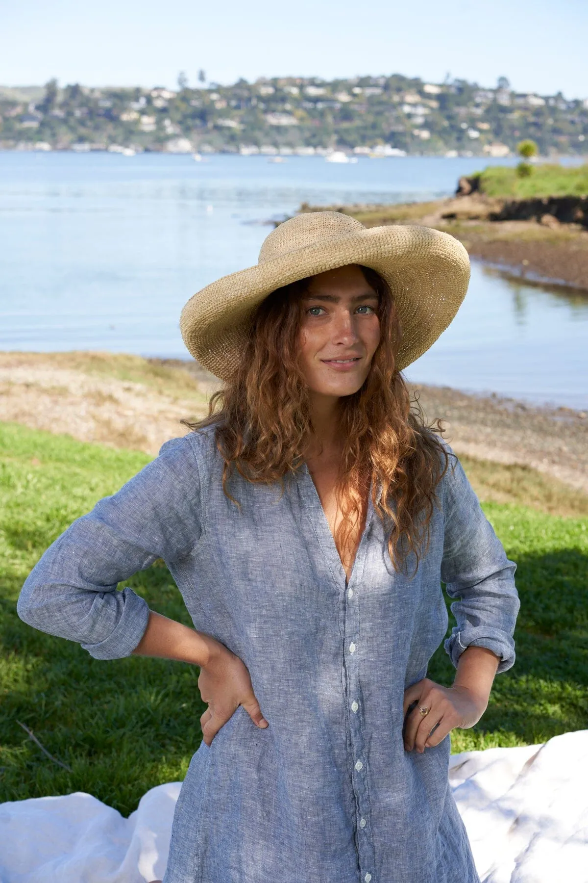 Tamsin - Chambray Linen sold by CP Shades product image thumbnail 3