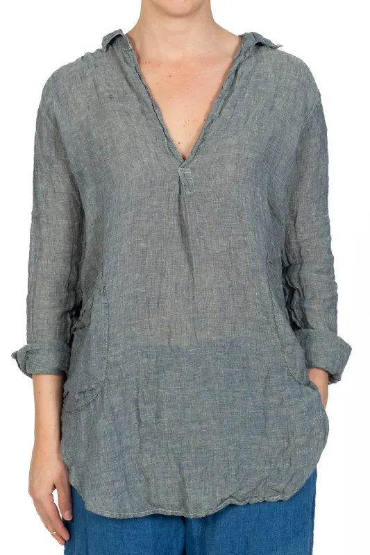 Teton - Chambray Linen sold by CP Shades