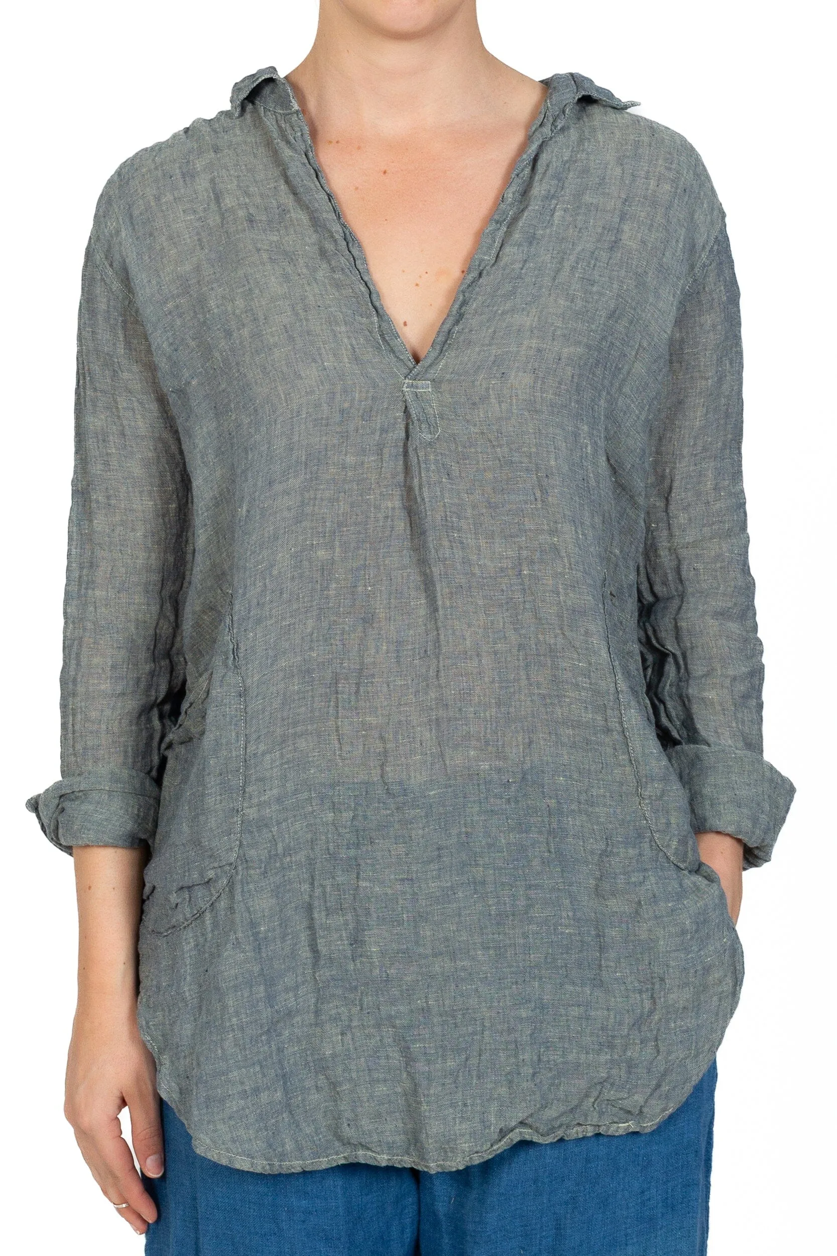 Teton - Chambray Linen sold by CP Shades