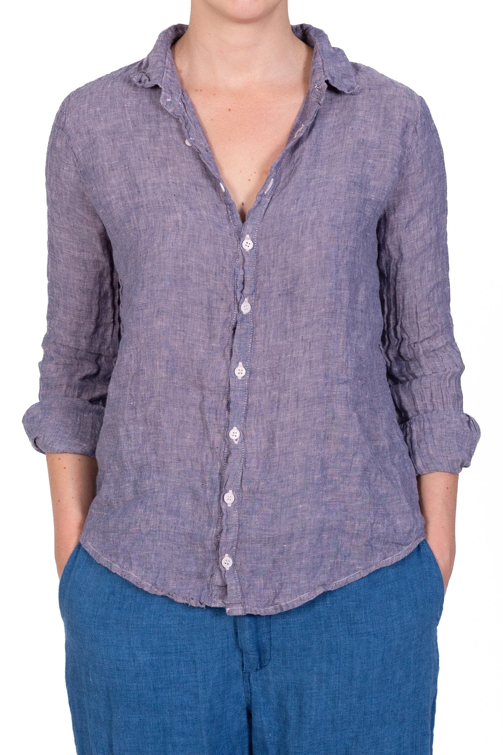 Romy - Chambray Linen sold by CP Shades product image thumbnail 2