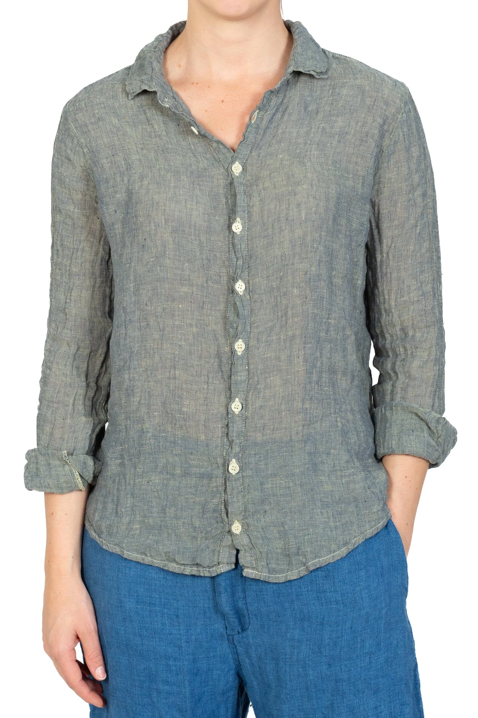 Romy - Chambray Linen sold by CP Shades