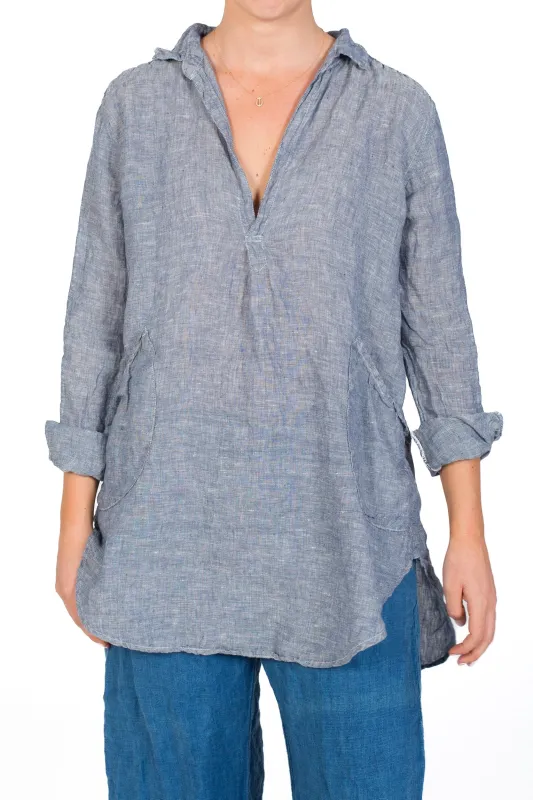 Teton - Chambray Linen sold by CP Shades