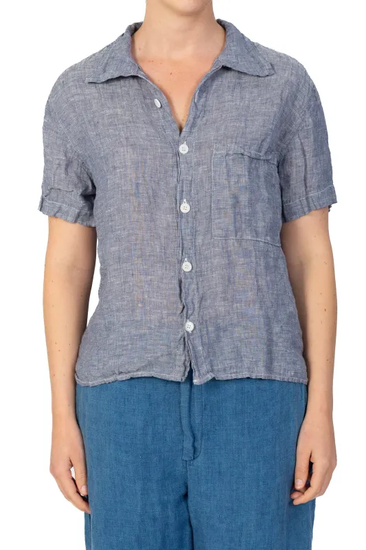 Nic - Chambray Linen sold by CP Shades