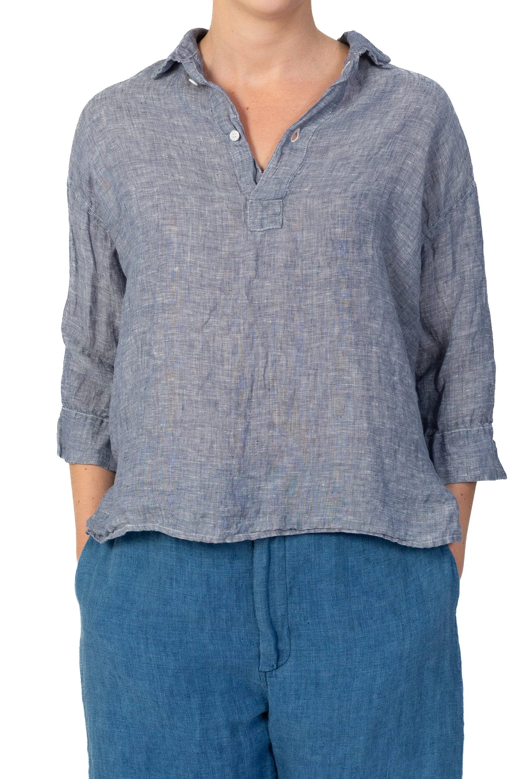 Gigi - Chambray Linen sold by CP Shades