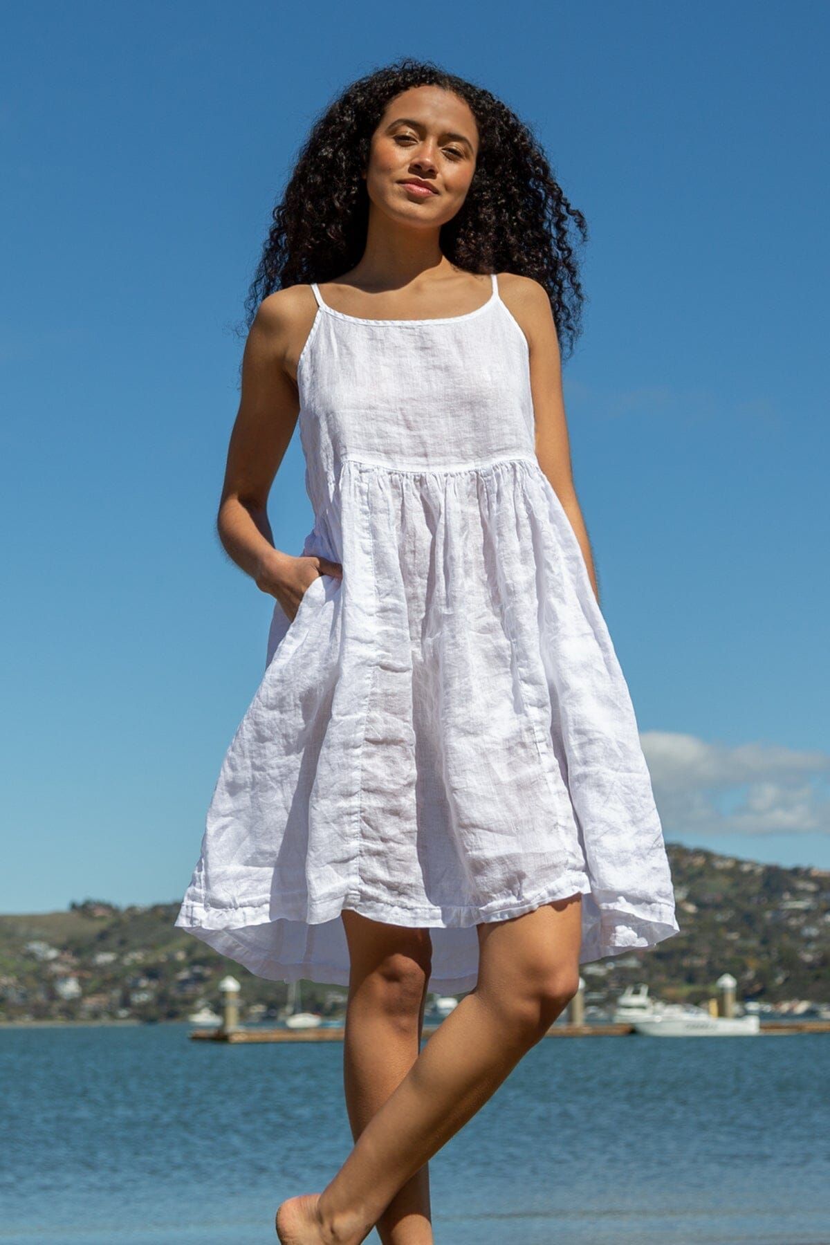 Dot - Linen sold by CP Shades