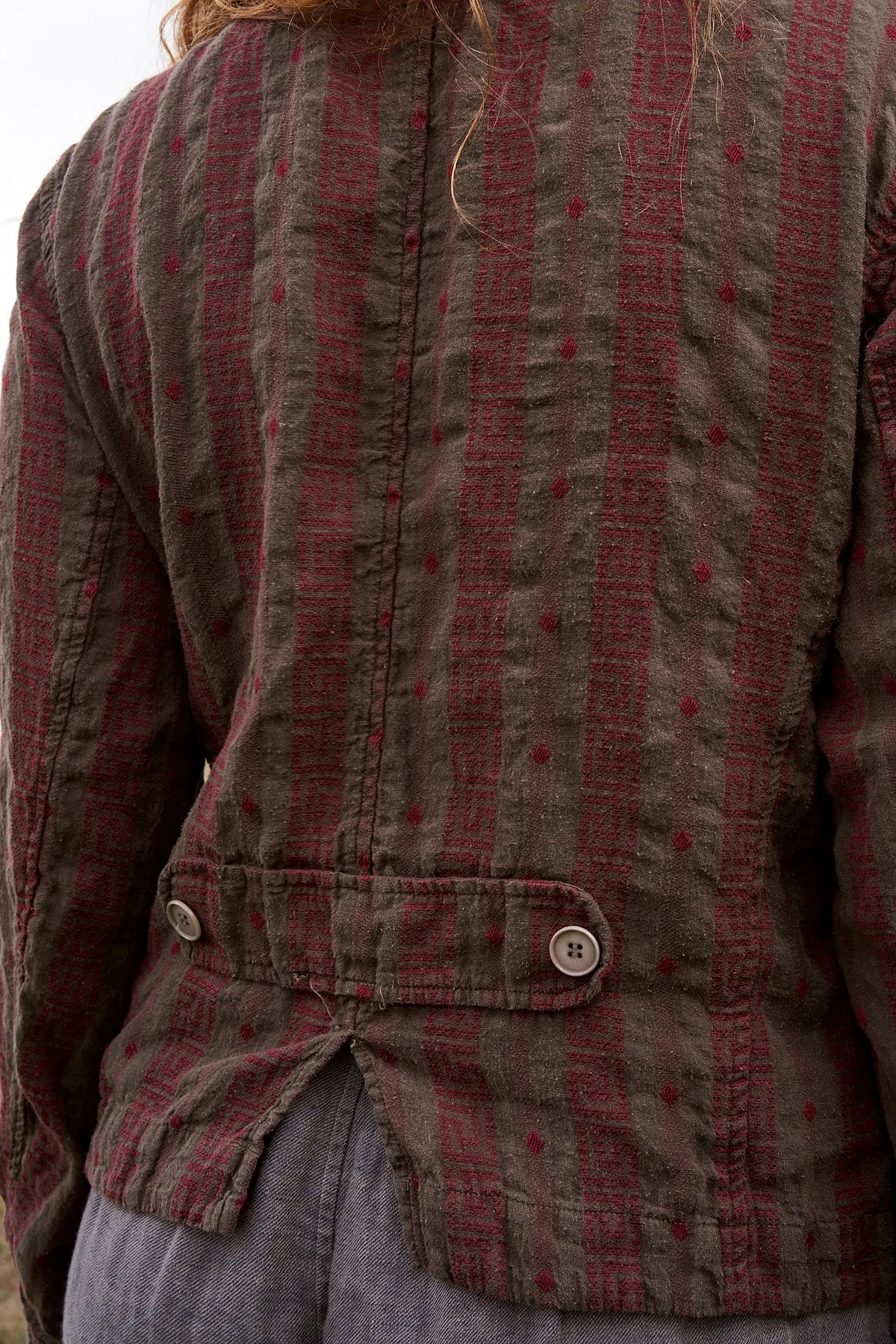 Dree Jacket - Linen Jacquard sold by CP Shades product image thumbnail 2