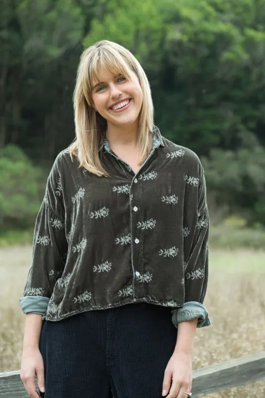 Ramona - Embroidered Velvet sold by CP Shades