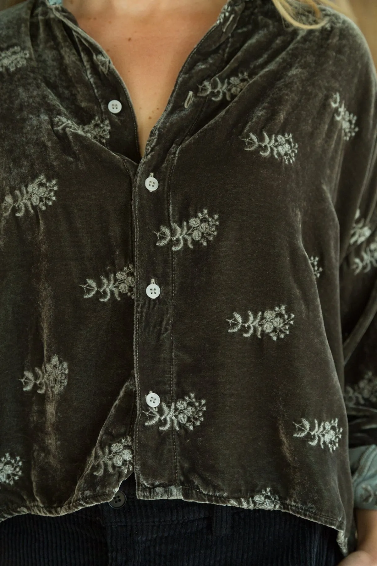 Ramona - Embroidered Velvet sold by CP Shades product image thumbnail 2