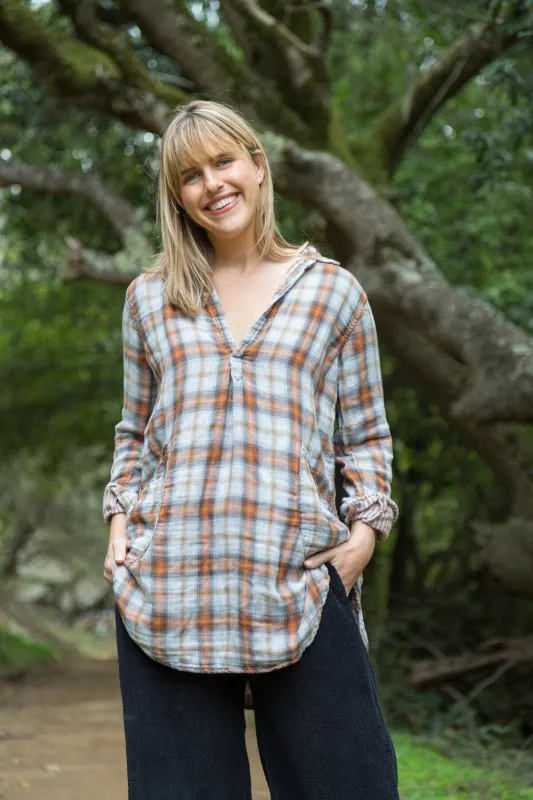 Teton - Plaid Double Cotton Gauze sold by CP Shades